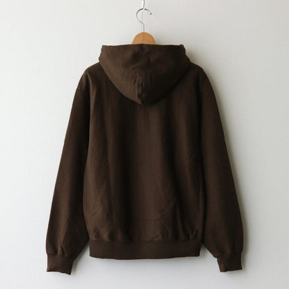 Soft&amp;Hard Sweat Hoodie ZIP #KhakiBrown [bROOTS24F23]