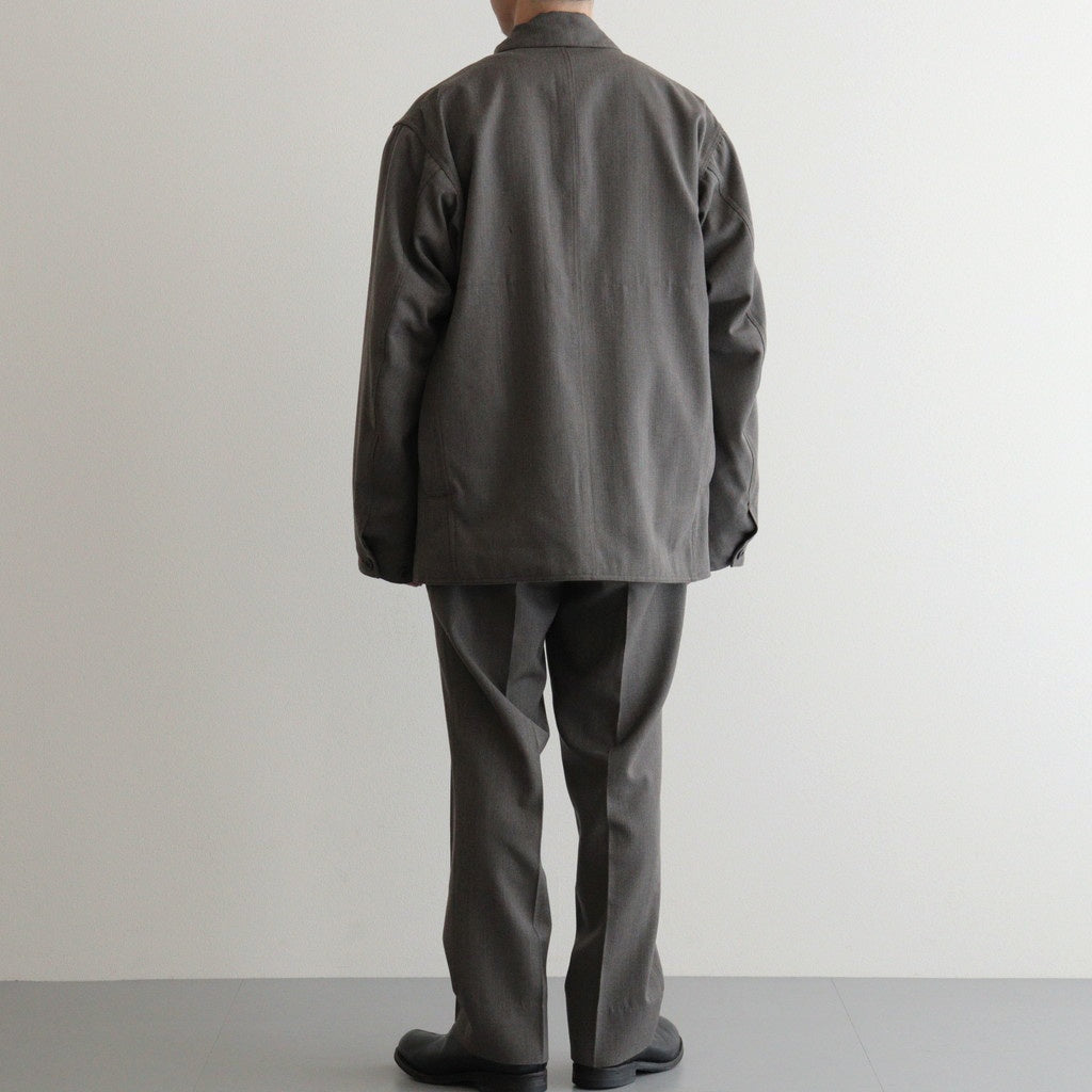 W/CA HUNTING JACKET #B.GRAY [PMAU-OT08]