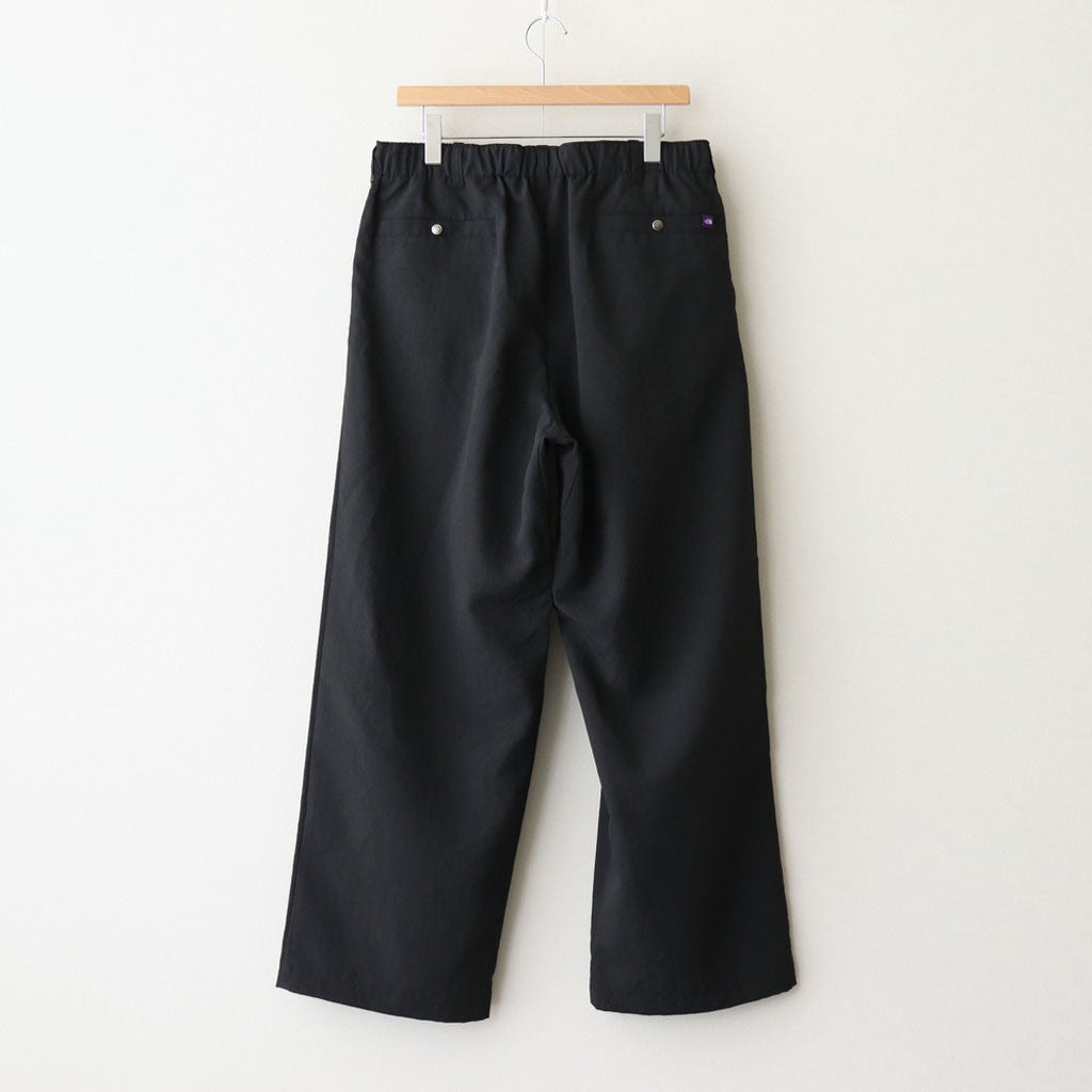 Field Slacks #Black [N25SC052]