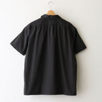 BACK GATHERING SS SHIRT #CHARCOAL [PMAT-SS04]