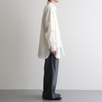 COTTON VOILE LAWN LONG SLEEVE SH #060 LIGHT YELLOW [17061 50081]