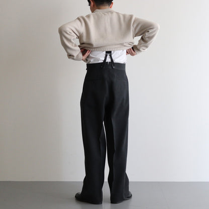 SOLIS CAVALRY TROUSERS #CHARCOAL [HV301501ER]