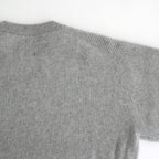 CASHMERE FOX CREW NECK #GRAY [BN-25FM-053]