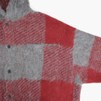 OOAL Mohair Hooded Jacket #Red [S26FA031]