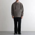 Yak×Ca/Wool Flight Jacket #Beige Mix [NEP-AW2517M]