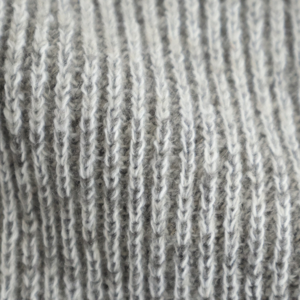 BLENDED KEMPI CREW-NECK SWEATER #PEWTER [252OJ-KN01]