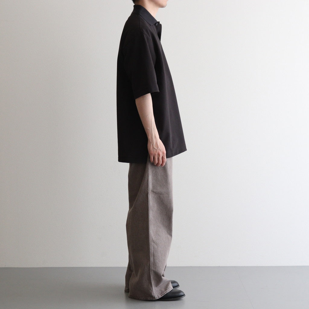 WIDE PAINTER PANTS #BROWN [M25B13PT01C]
