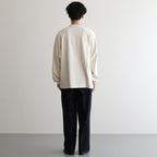 Co/Silk Nep Raglan Tee #Ivory [BHS24F037]
