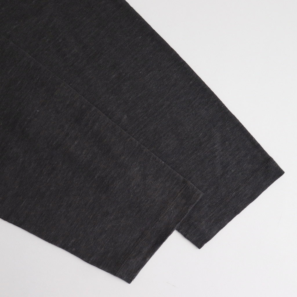 NORMANDY LINEN BASQUE SHIRT #GRAY [BN-25SM-065]