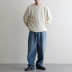 REVIVAL SILK CREW NECK #IVORY [BN-26SM-041]