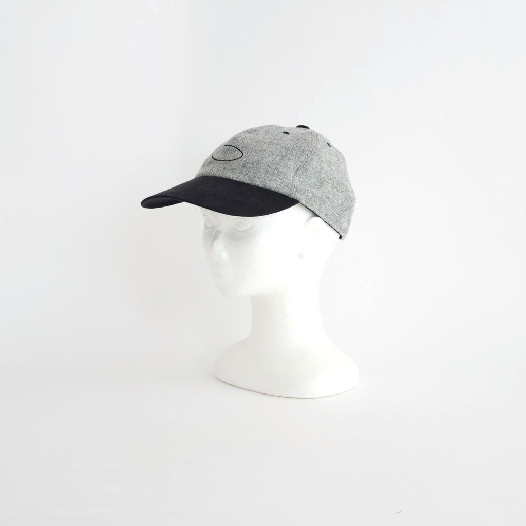 BRITISH TWEED WOOL CAP - FANBOY #LIGHT GRAY [Y01019]
