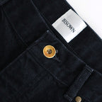 CO/HE PURE STRAIGHT DENIM #W BLACK [26S-BIS-PT05]