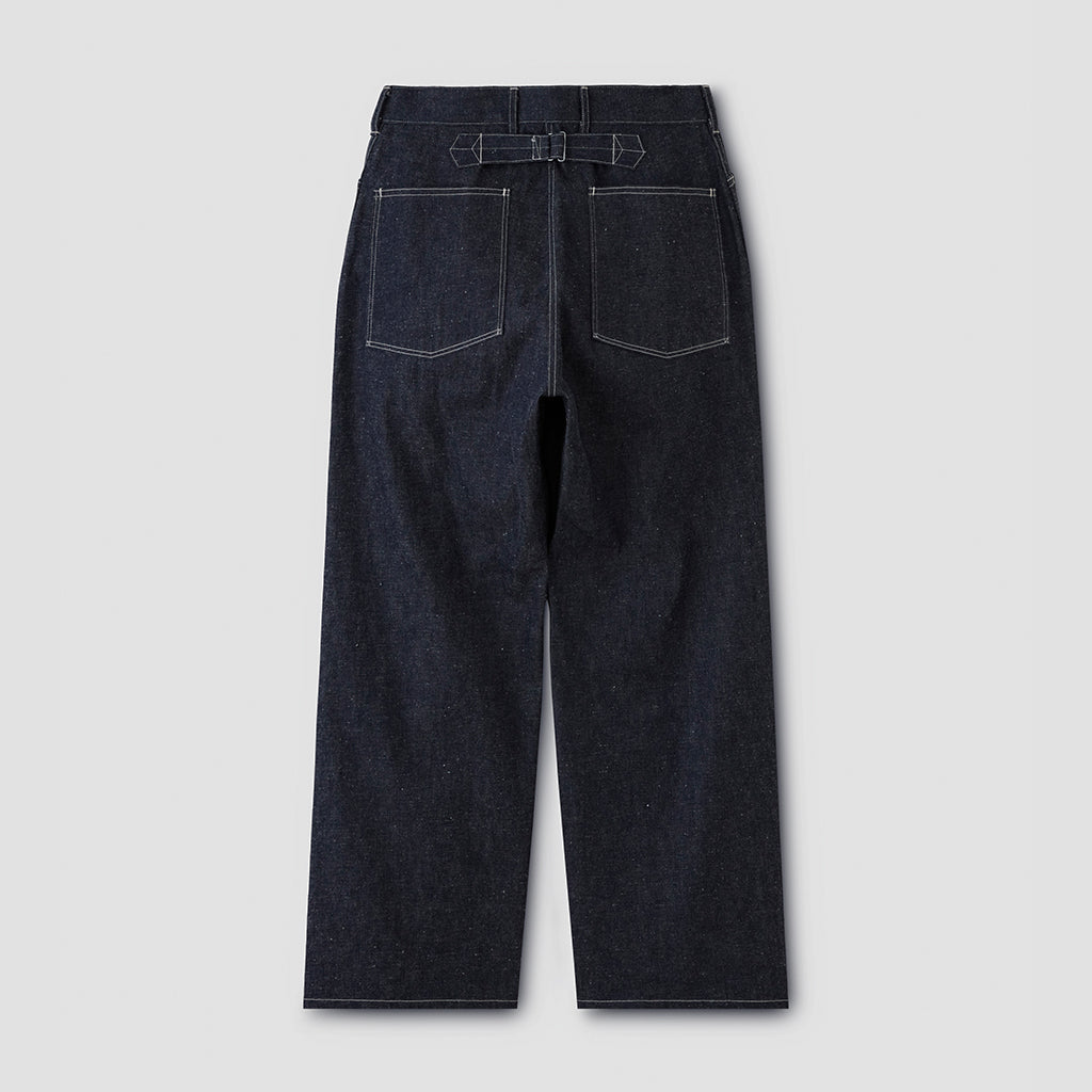 MIL DENIM FATIGUE TROUSERS #INDIGO [PM-PTM35]