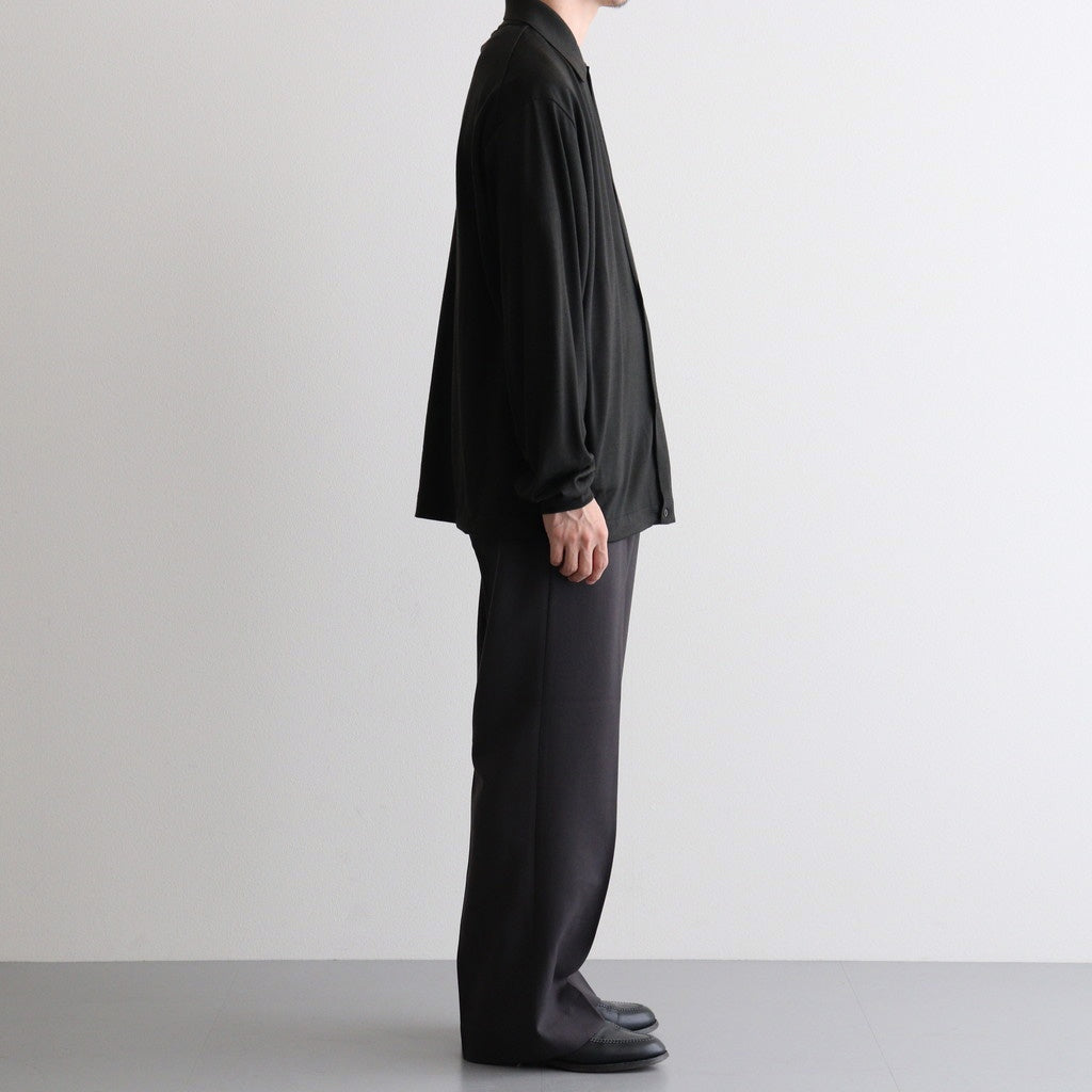 SHIRT CARDIGAN #DARK OLIVE [M26C15CS01C]