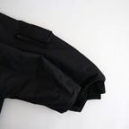 Poly-Silk Twill Modified MA1 #Black [BHS26F026]