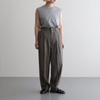 SUPER120'S CHAMBRAY WOOL 3TACK TR #050 MOCA [16861 40031]