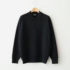 SUNSHINE CASHMERE POLO #BLACK [BN-26FM-059]