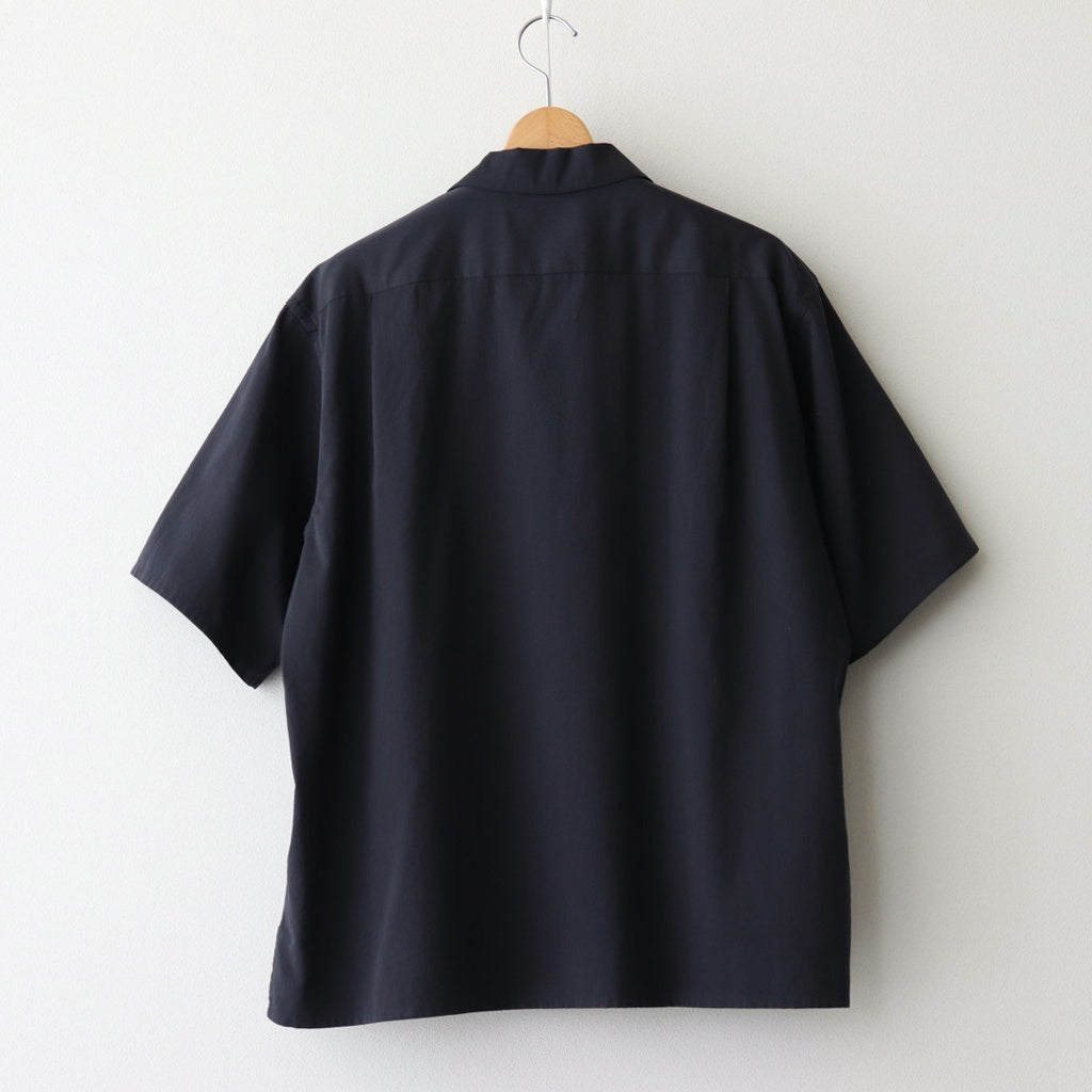 ORGANIC COTTON WASHER SATIN OPEN/C SH #NAVY [16551 50343]