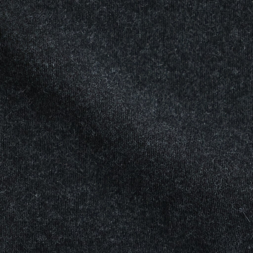 SUNSHINE CASHMERE POLO #HEATHER BLACK [BN-26FM-059]