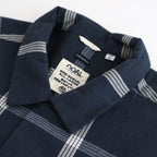 Flannel PALAKA Check Shirt #Navy [S25FG016]