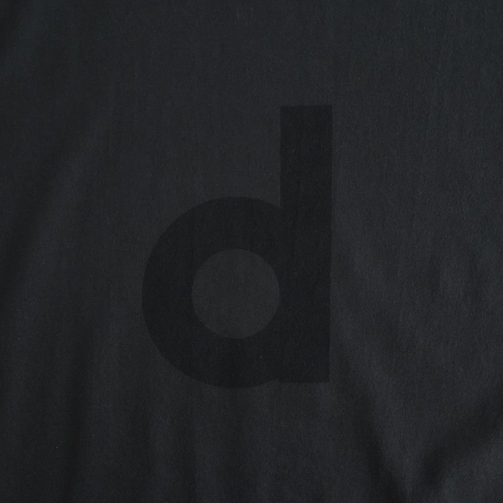 bd Print Tee WIDE #InkBlack×Black-PT [bROOTS25S34S26A]
