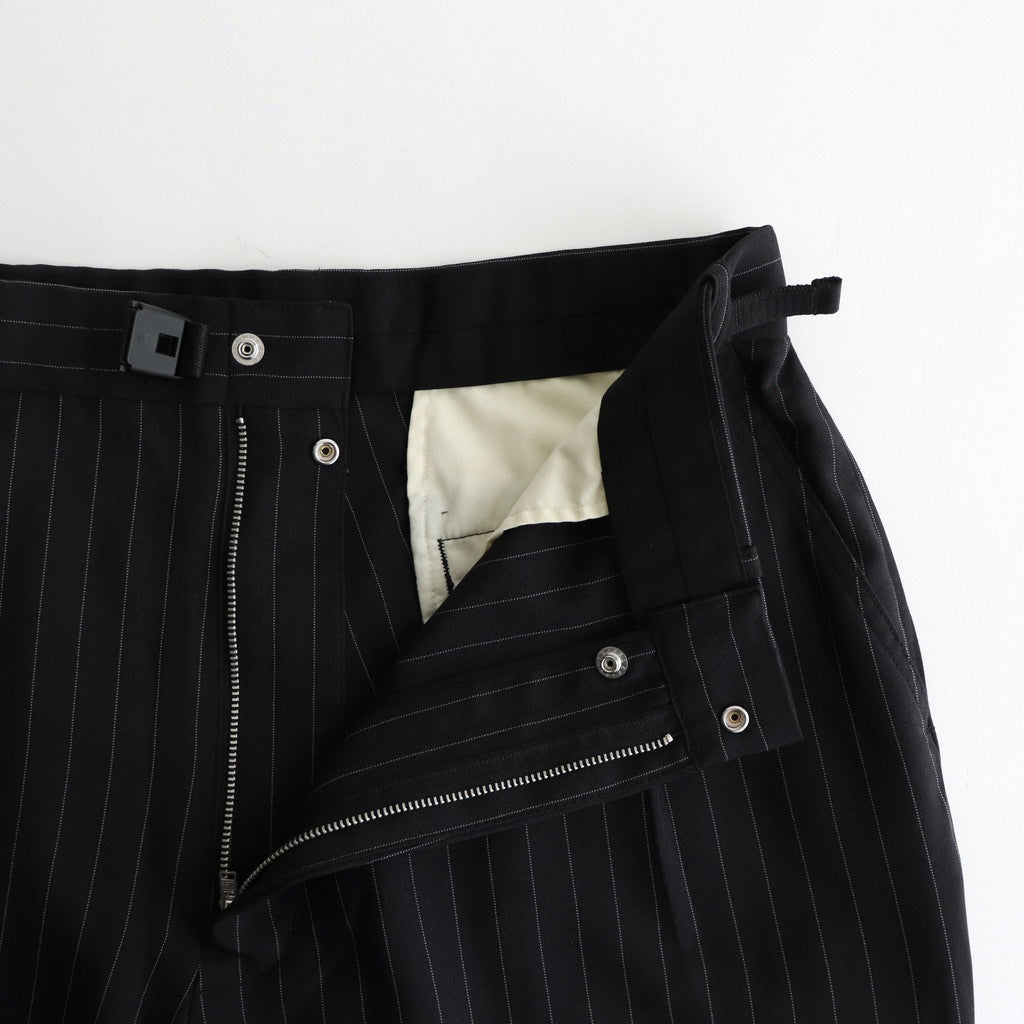 Striped Field Pants #Black [N25SC029]