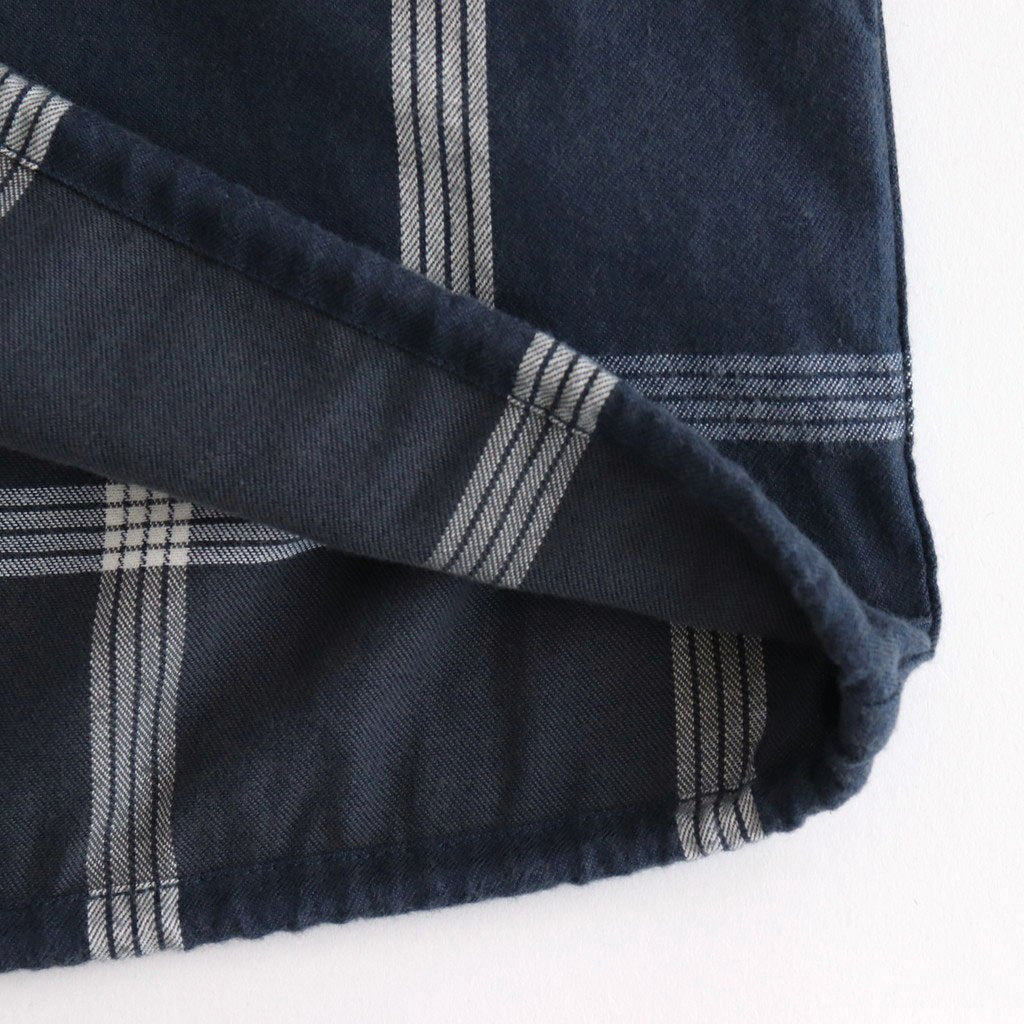 Flannel PALAKA Check Shirt #Navy [S25FG016]