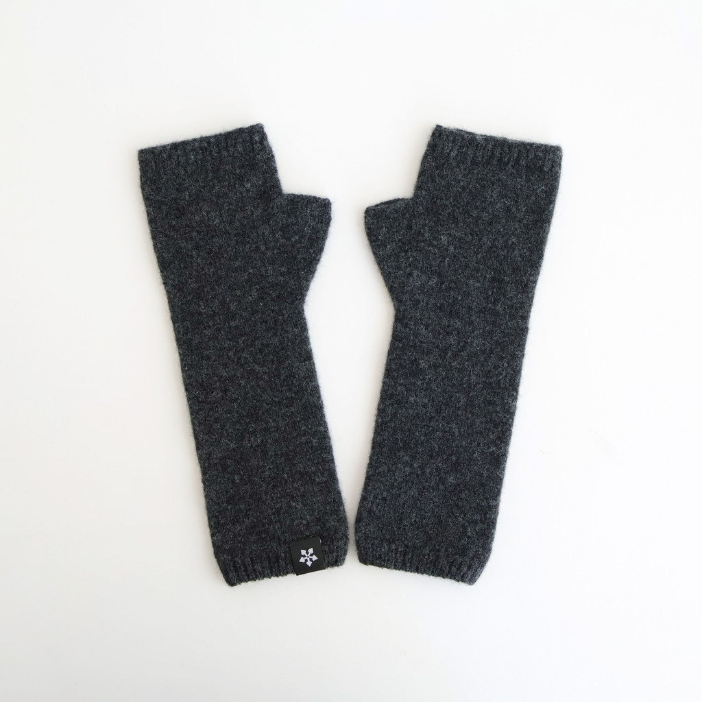 Rambling Wool Gloves #Charcoal [6053-2702]