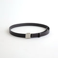 SLIDE BUCKLE BELT #BROWN [AC-16-C-CALF-5]