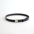 SLIDE BUCKLE BELT #BROWN [AC-16-C-CALF-5]