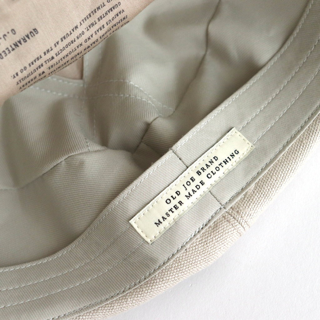 HEMP DUCK PEAKED CAP #BONE [251OJ-HT02]