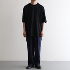 CREW NECK TEE #BLACK [M25B02CS01B]