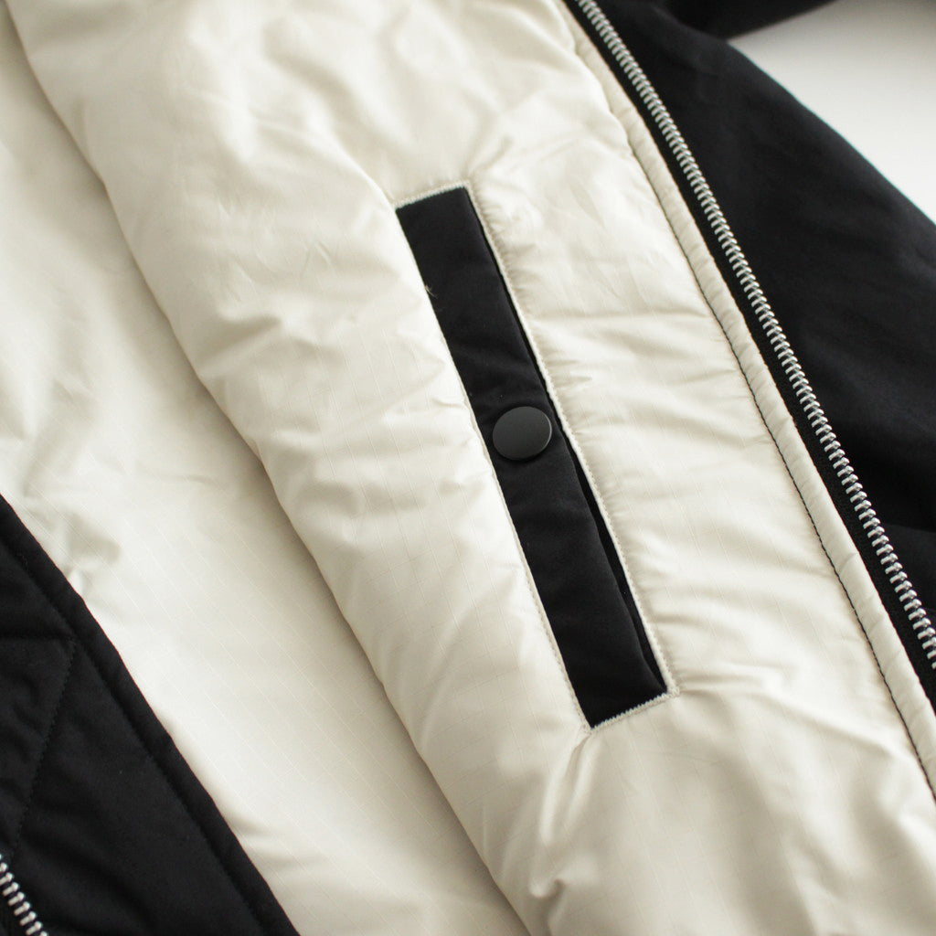 Insulation Varsity Jacket #Black [S24FY020]