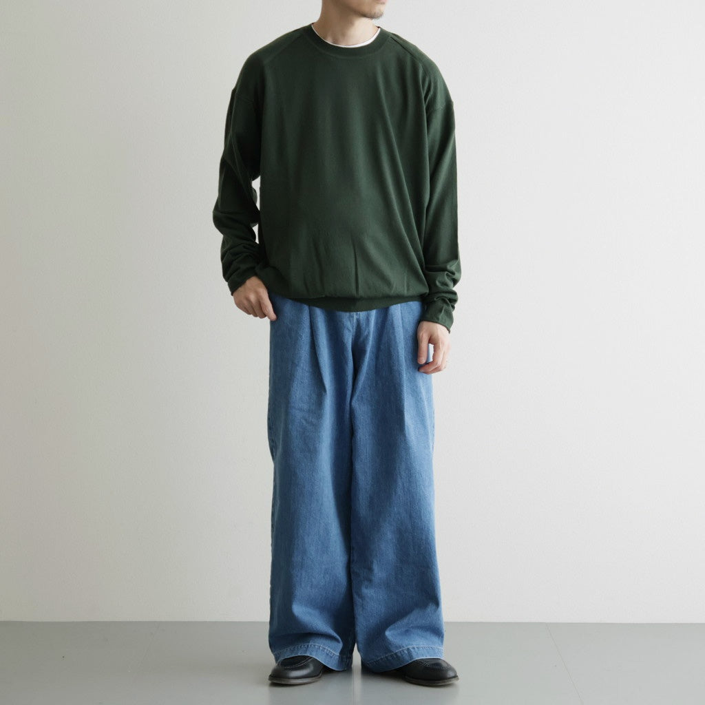 Wool Crewneck #GREEN [NEP-AW2626]