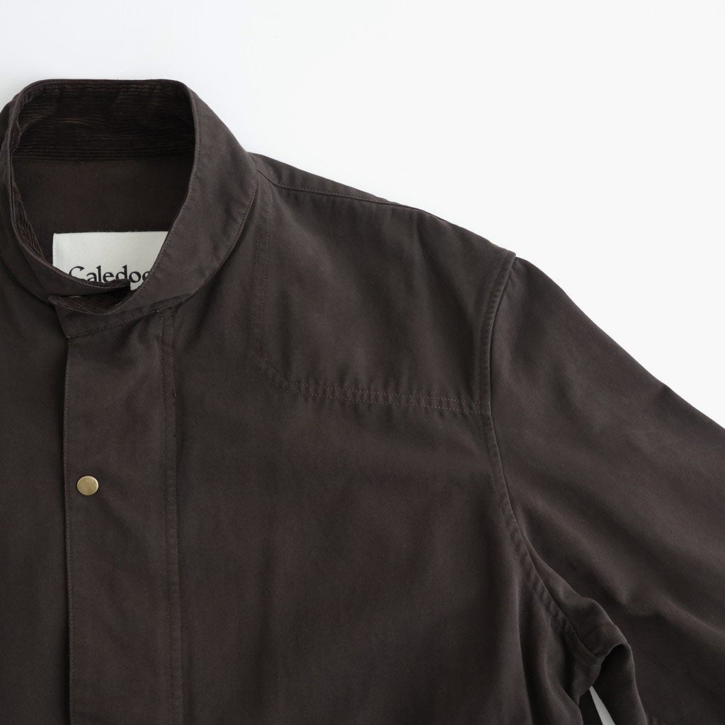 Cotton Chino UK STORM Jacket #Brown [6063-2502]