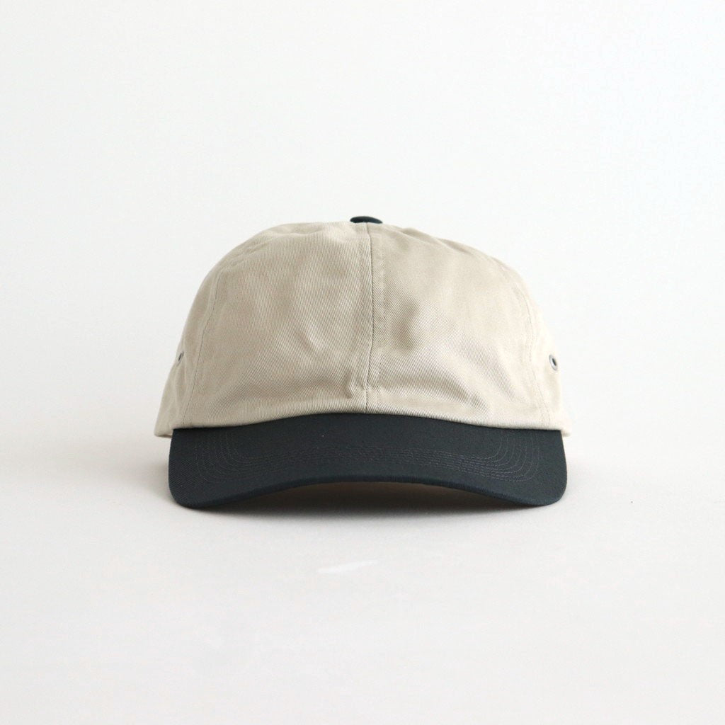 COMBINATION BILL CAP #IVORYxBLUE GRAY [PMAT-AC05]