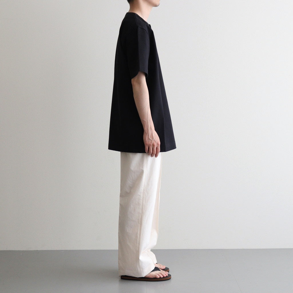 TUBE TEE (Henry-Neck) #ONYX [251OJ-CT05]