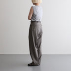 SUPER120'S CHAMBRAY WOOL 3TACK TR #050 MOCA [16861 40031]