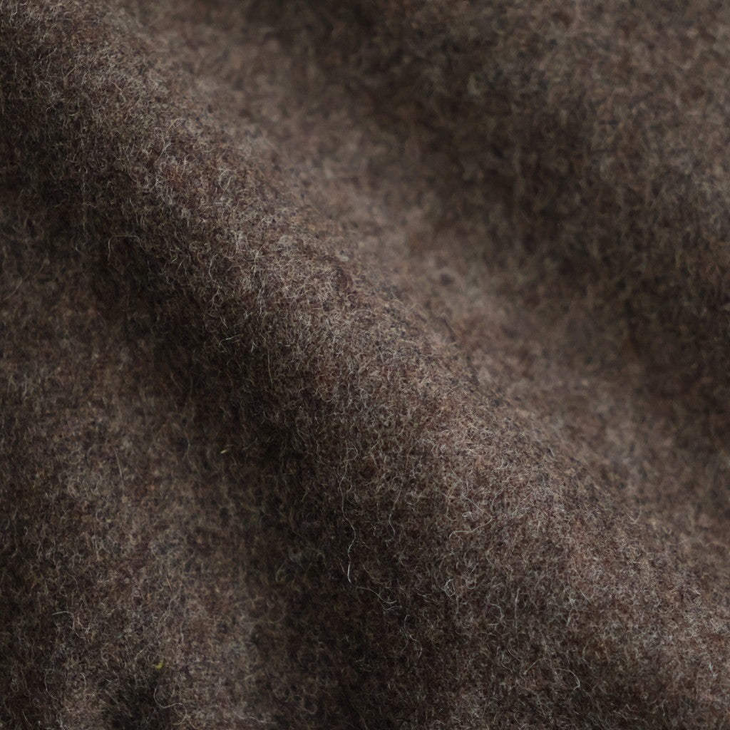 Wool Nylon Melton Pants #Brown [S26FC053]