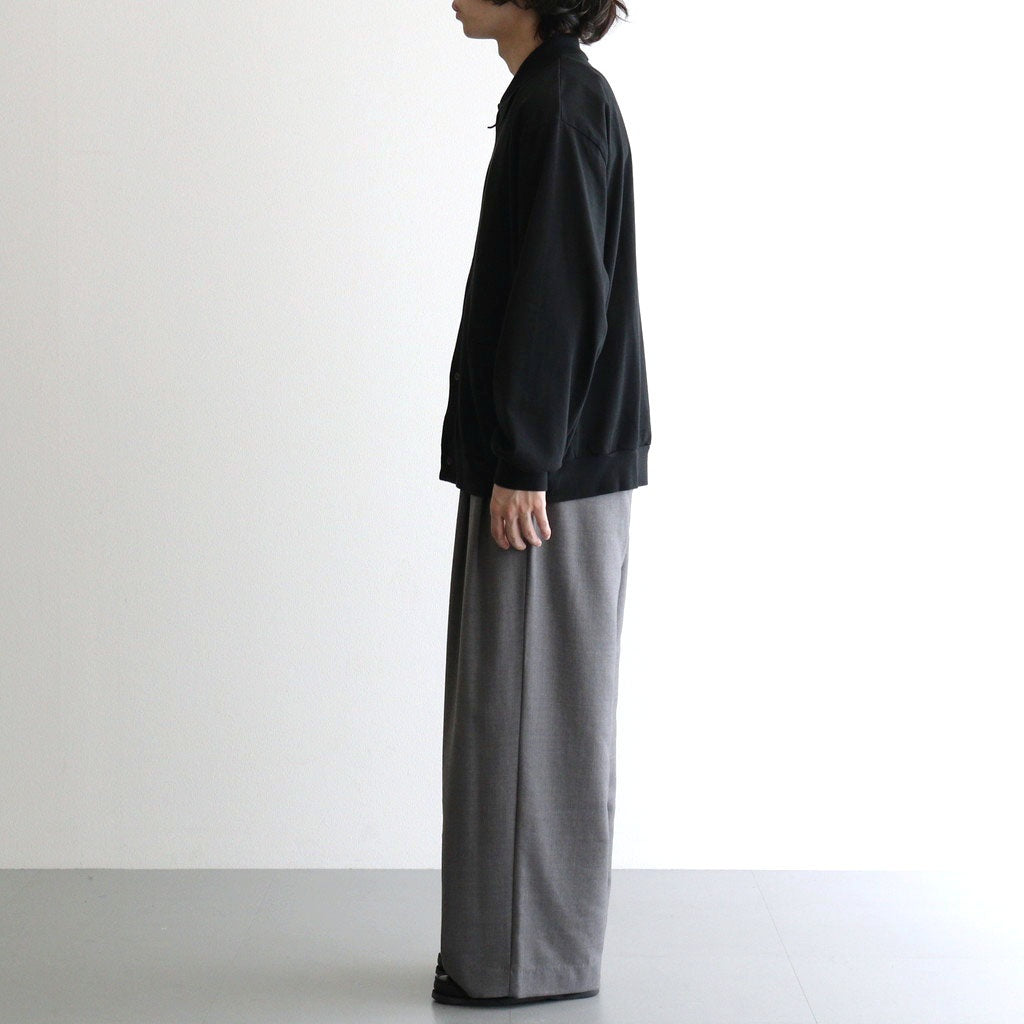 DOUBLE PLEATED BUGGY TROUSERS #GRAY [M26C06PT01C]