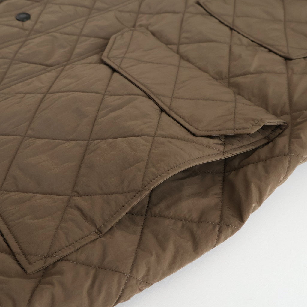 Quilting Field Mountain Parka #Brown [N25FA087]