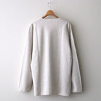 Rough&Smooth Thermal Over-neck L/S #HeatherOatmeal [bROOTS24F30F26]