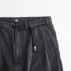 Denim Tuck Field Shorts #Gray [N26SD075]