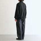 Classic Collared Cardigan #Black [bROOTS26F13]