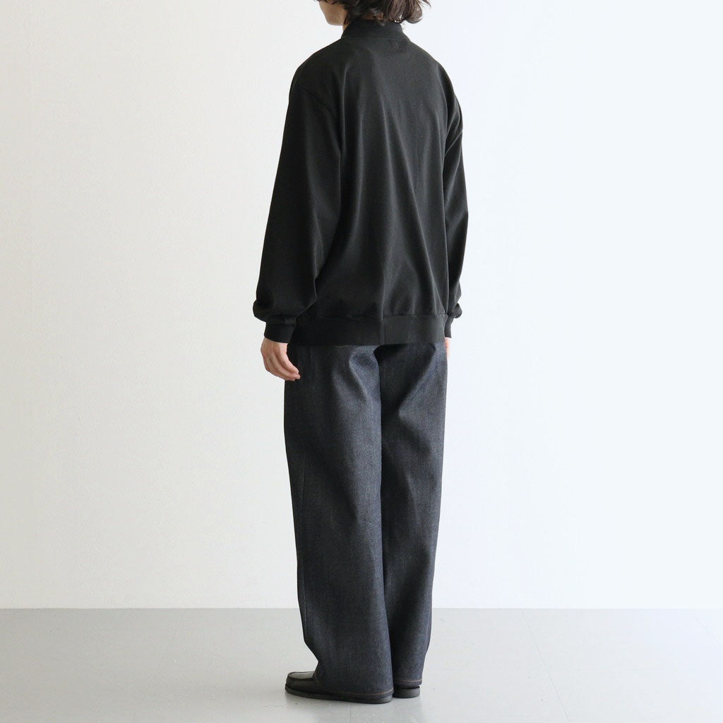 Classic Collared Cardigan #Black [bROOTS26F13]