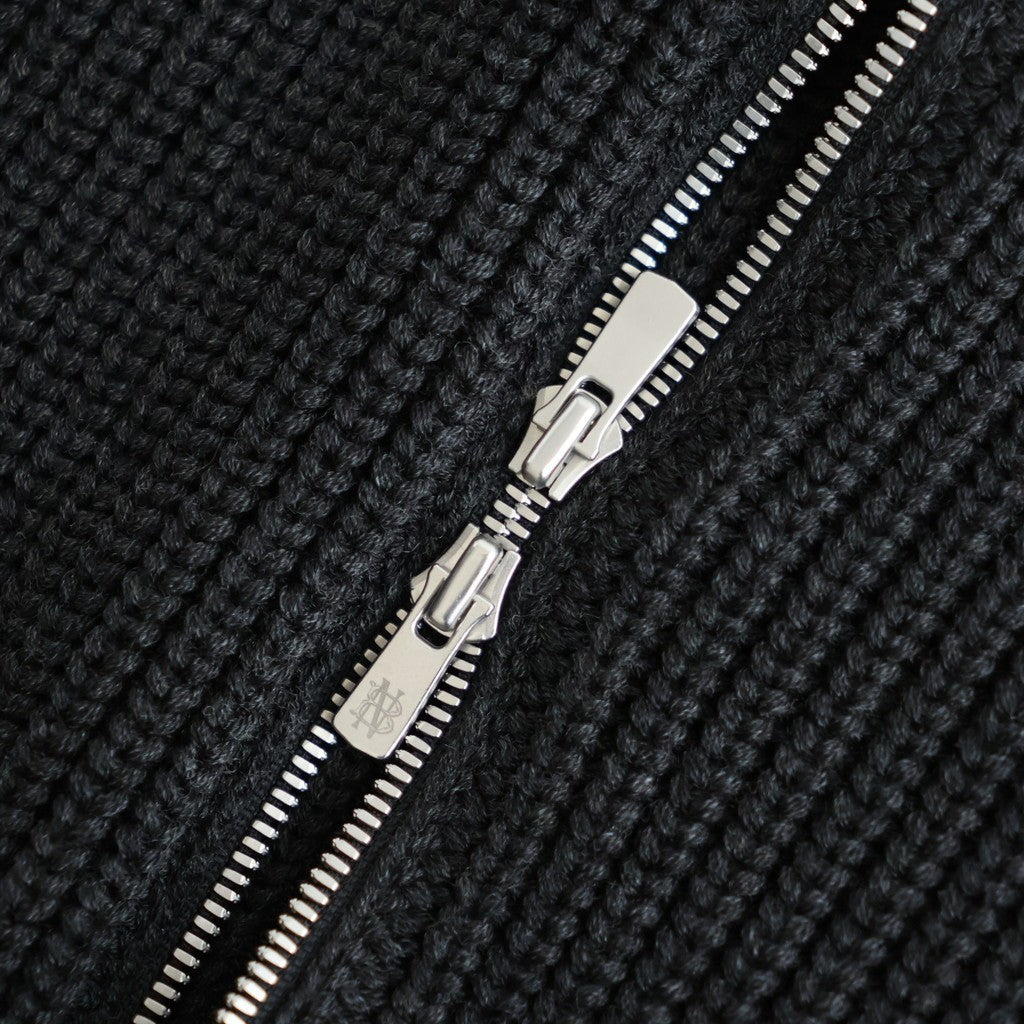 SIGNATURE DRIVERS KNIT #CHARCOAL [BN-26FM-049]