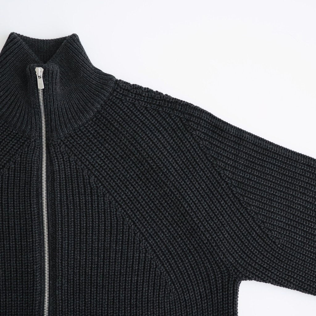 SIGNATURE DRIVERS KNIT #CHARCOAL [BN-26FM-049]