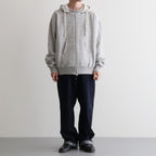 AFTER HOODIE ZIP UP SWEAT #TOP GRAY [26W-BIS-CS51]