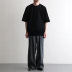 HEMP BROWSING T-SHIRT #BLACK [BN-26SM-079]