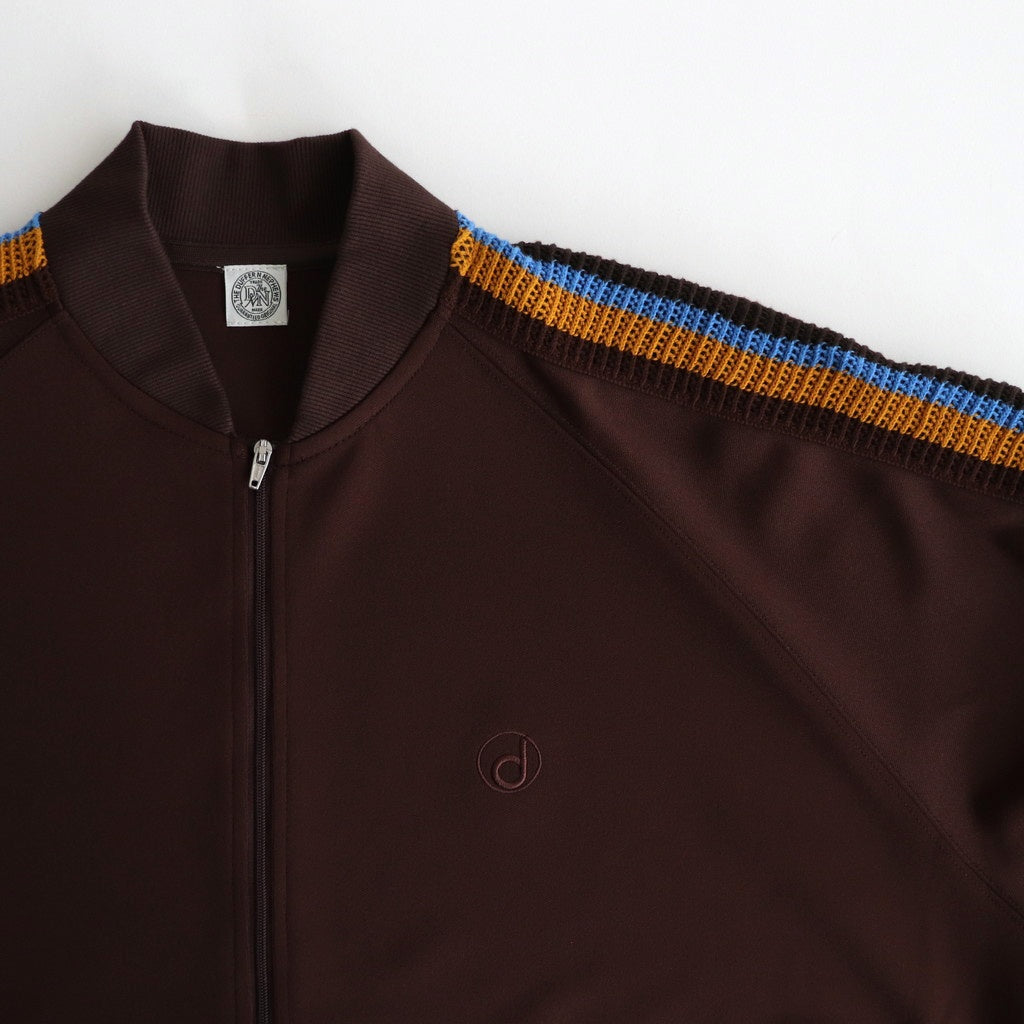 TRACK JACKET JERSEY #D.BROWN [DNS25B02]